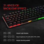 Backlit Mechanical Keyboard and Mouse Combo