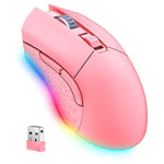 Wireless Gaming Mouse with 7 Programmable Buttons 10000DPI -hide-