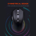 Wireless Gaming Mouse with 7 Programmable Buttons 10000DPI