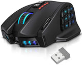 Pro Wireless MMO & FPS Gaming Mouse Optical Sensor