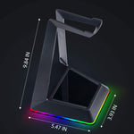 Gaming Headset RGB Holder with Wireless Charger