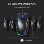 MMO Gaming Mouse 10000 DPI Macro Programmable