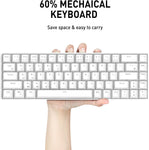 60% Wireless Mechanical Keyboard and Wired Mouse Set
