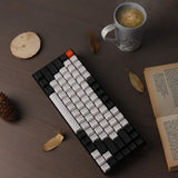 Hot-swappable Bluetooth Mechanical Keyboard for Mac Layout with Double Shot Keycaps