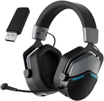 Wireless Gaming Headphones for PC, Xbox & Switch -hide-