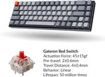 60% Form Factor Wireless Mechanical Keyboard for Mac, Hot-swappable