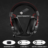 Open-Back Wireless Gaming Headphone for PC