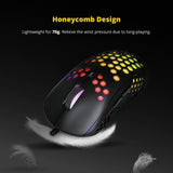 Gaming Mouse 16000DPI PixArt PMW 3389/3335 Sensor
