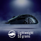 PixArt 3389 Lightweight 53G PC Mouse for Gaming