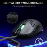 Ambidextrous Wired Gaming Mouse PixArt 3360 Sensor