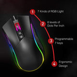 3-in-1 Mechanical Keyboard Mouse and Headset Bundle